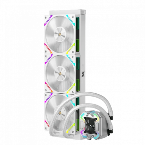 Система жидкостного охлаждения для процессора 1STPLAYER X-360 ARGB White (X-360-WH)