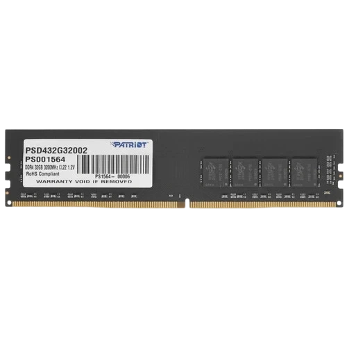 Оперативная память 32 Gb 3200 MHz PATRIOT SL (PSD432G32002)
