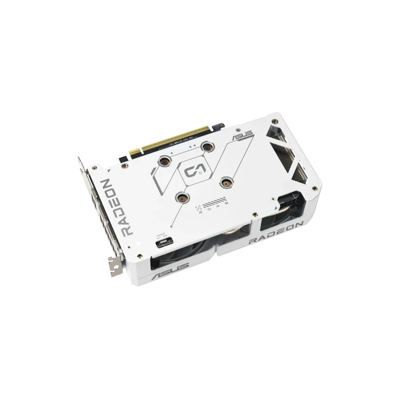 Видеокарта ASUS (DUAL-RX9060XT-16G-WHITE) Radeon RX 9060 XT 16GB DUAL WHITE (90YV0LG3-M0NA00)
