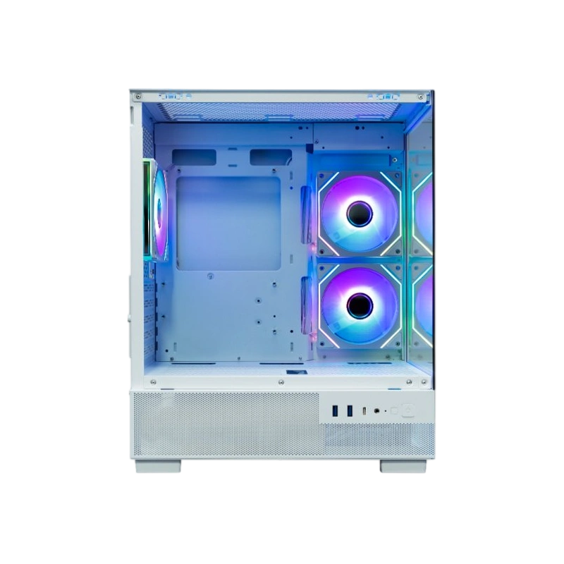 Компьютерный корпус XASTRA Q400M 3ARGB-C6-UC ARGB White (Q400M-3FM12A-C6-UC-WH)