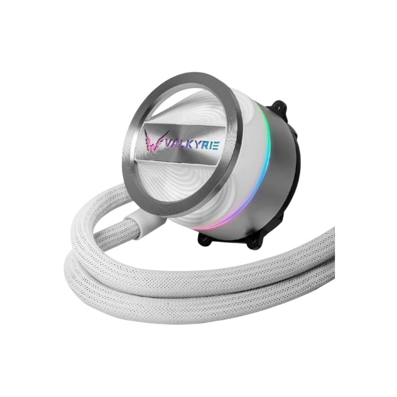 Система жидкостного охлаждения для процессора Valkyrie Dragonfang 240 ARGB White (HW GL240W)