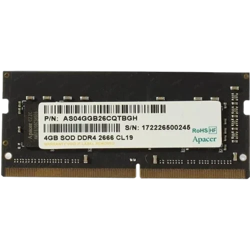 Оперативная память 4 Gb 2666 MHz Apacer ES.04G2V.KNH (AS04GGB26CQTBGH)