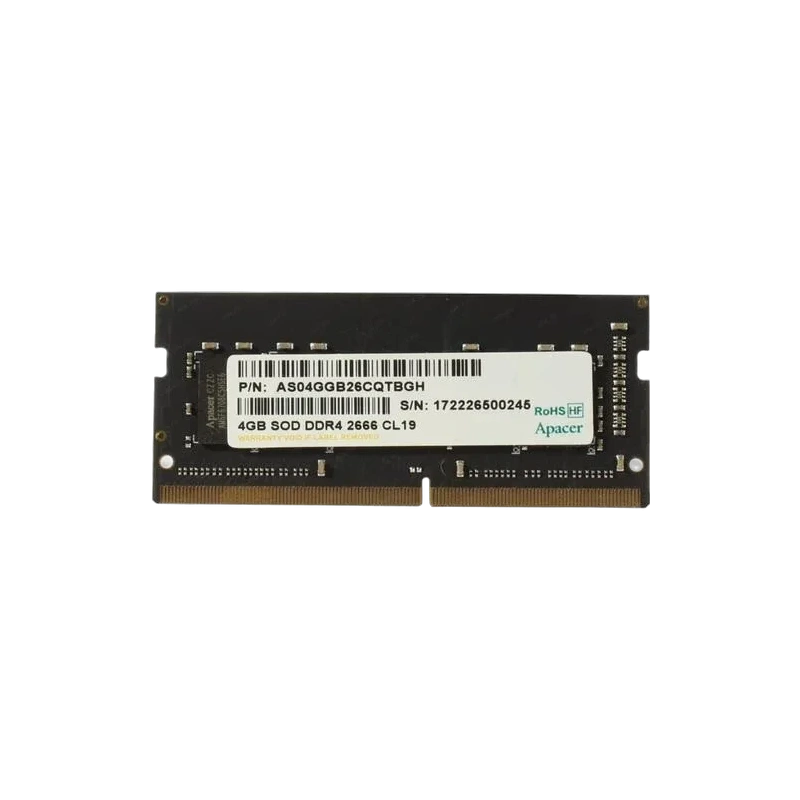 Оперативная память 4 Gb 2666 MHz Apacer ES.04G2V.KNH (AS04GGB26CQTBGH)