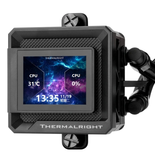 Система жидкостного охлаждения для процессора Thermalright Frozen Warframe SE 360 ARGB Black V2 (TRFWSE360ABV2)