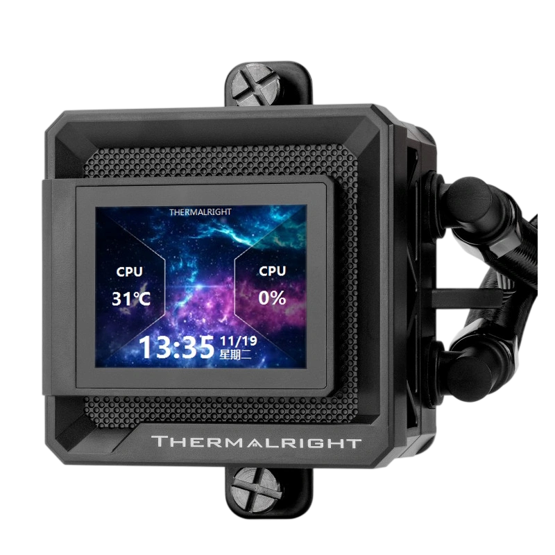Система жидкостного охлаждения для процессора Thermalright Frozen Warframe SE 360 ARGB Black V2 (TRFWSE360ABV2)
