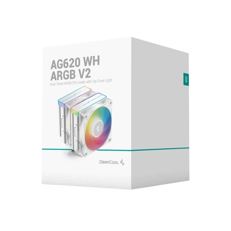 Кулер для процессора Deepcool AG620 WH ARGB V2 White