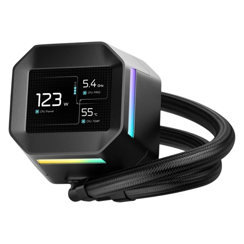 Система жидкостного охлаждения для процессора Deepcool LM240 ARGB Black