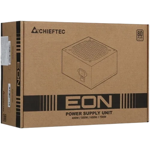 Блок питания Chieftec 400W Eon Black (ZPU-400S)