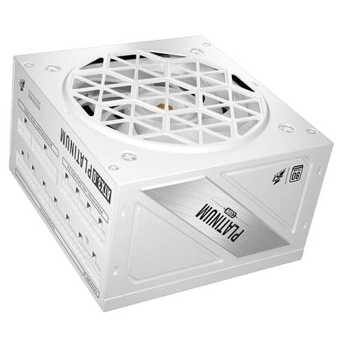 Блок питания 1STPLAYER 1300W NGDP Platinum White (HA-1300BA3-WH) 16 Pin (PCIe 5.0 Connector Cable Details) документация, кабельные стяжки, комплект кабелей, комплект крепежа