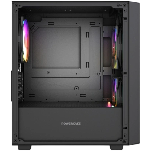 Компьютерный корпус Powercase Mistral SM04 TG ARGB Black (CMMSM04B-A3)