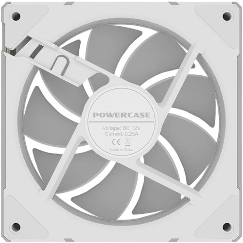 Вентилятор для корпуса Powercase (M61-12W ARGB) White