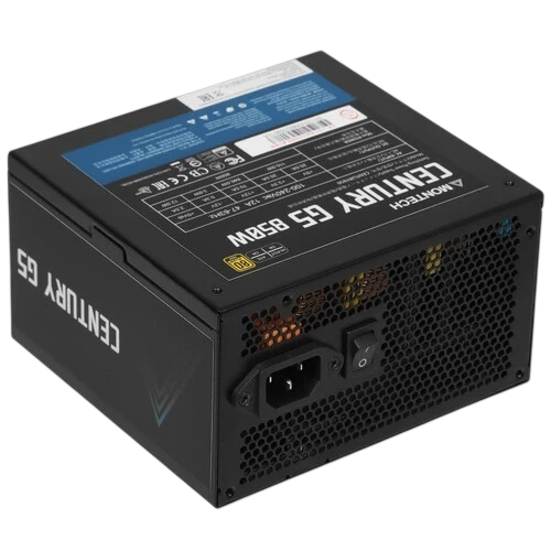 Блок питания Montech 850W CENTURY G5 (CENTURYG5850) 16 Pin (PCIe 5.0 Connector Cable Details) документация, комплект кабелей