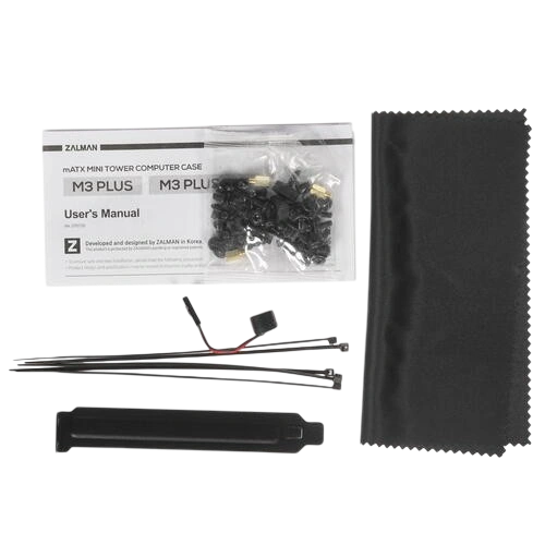 Компьютерный корпус Zalman M3 Plus RGB TG Black