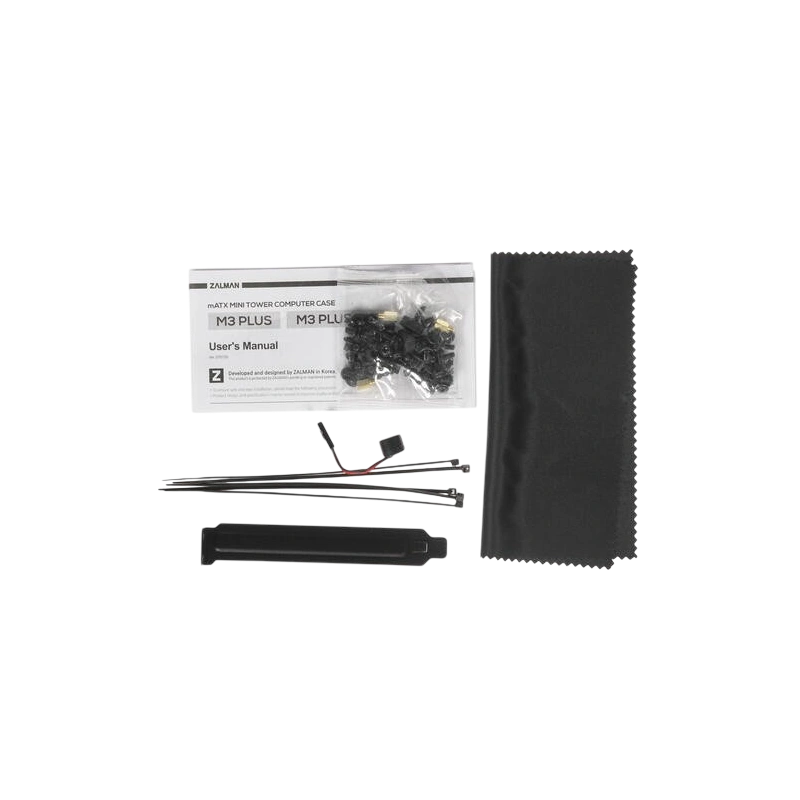 Компьютерный корпус Zalman M3 Plus RGB TG Black