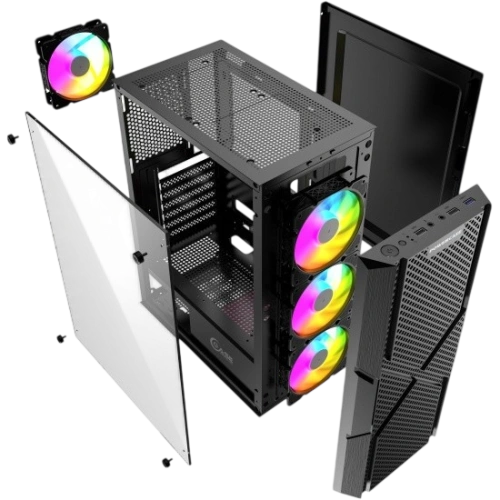 Компьютерный корпус Powercase Mistral T4B TG (CMITB-L4)