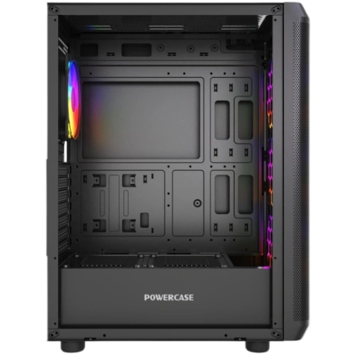 Компьютерный корпус Powercase Mistral EA22 TG FRGB Black (CMAEA22-L4)