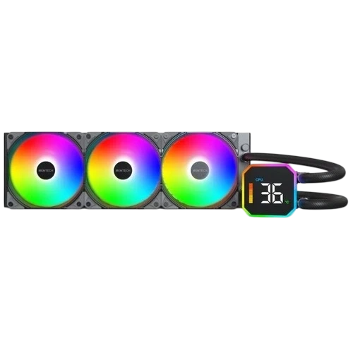 Система жидкостного охлаждения для процессора Montech HYPERFLOW DIGITAL 360 (B) Black