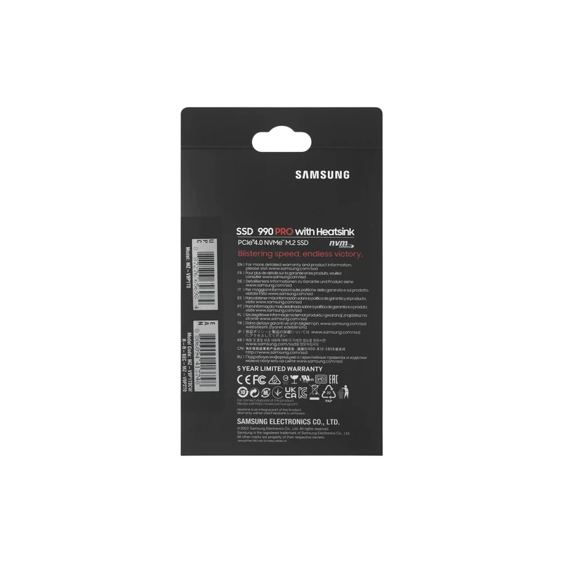 Твердотельный накопитель Samsung 1000 Gb 990 PRO (MZ-V9P1T0CW)