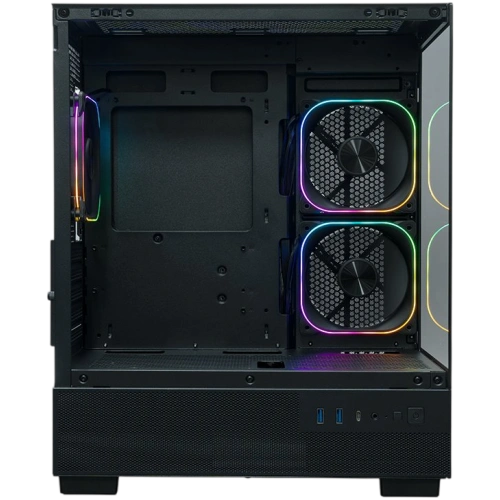 Компьютерный корпус XASTRA Q400M 3ARGB-FG-C6-UC ARGB Black (Q400M-3FG12A-C6-UC)