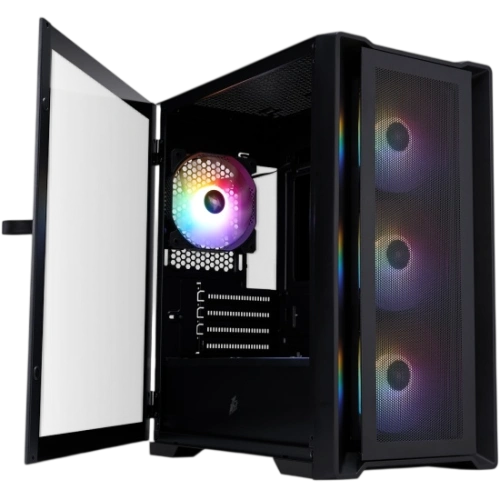 Компьютерный корпус 1STPLAYER TRILOBITE T4 MESH FRGB Black (T4-BK-4F1)