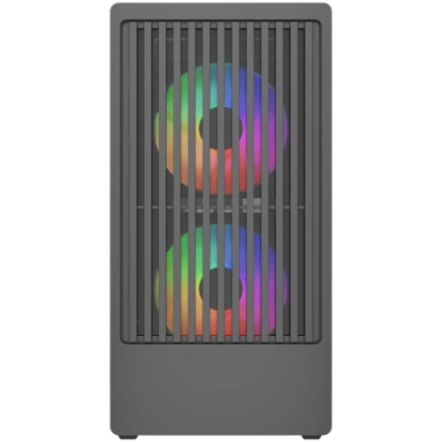 Компьютерный корпус Powercase Mistral SM07 TG ARGB Black (CMMSM07B-A3)
