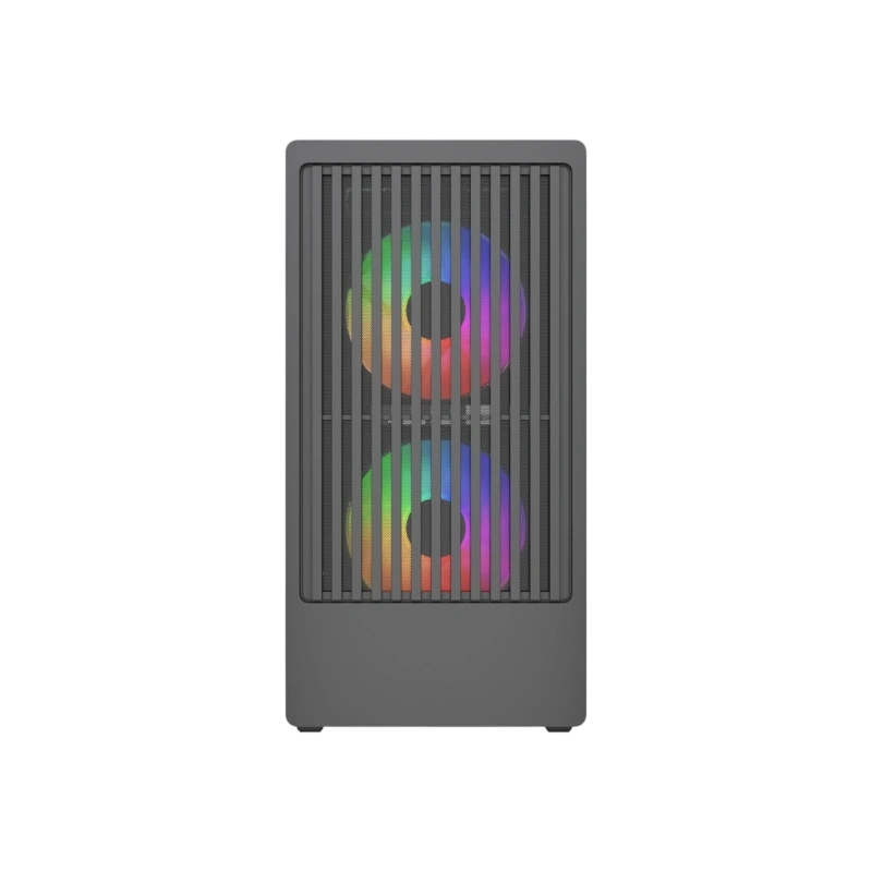 Компьютерный корпус Powercase Mistral SM07 TG ARGB Black (CMMSM07B-A3)