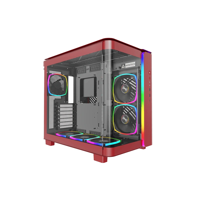 Компьютерный корпус Montech KING 95 PRO ARGB Red (MNT-K95P-R)