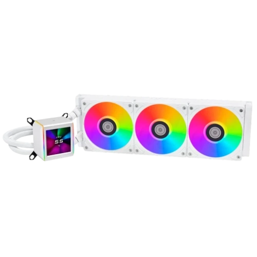 Система жидкостного охлаждения для процессора Lian Li GA II LCD 360 ARGB White (GA2ALCD36W) (G89.GA2ALCD36W.R0)