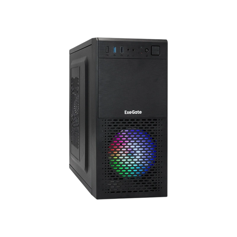 Компьютерный корпус ExeGate mEVO-7807 RGB Black (EX292981RUS)