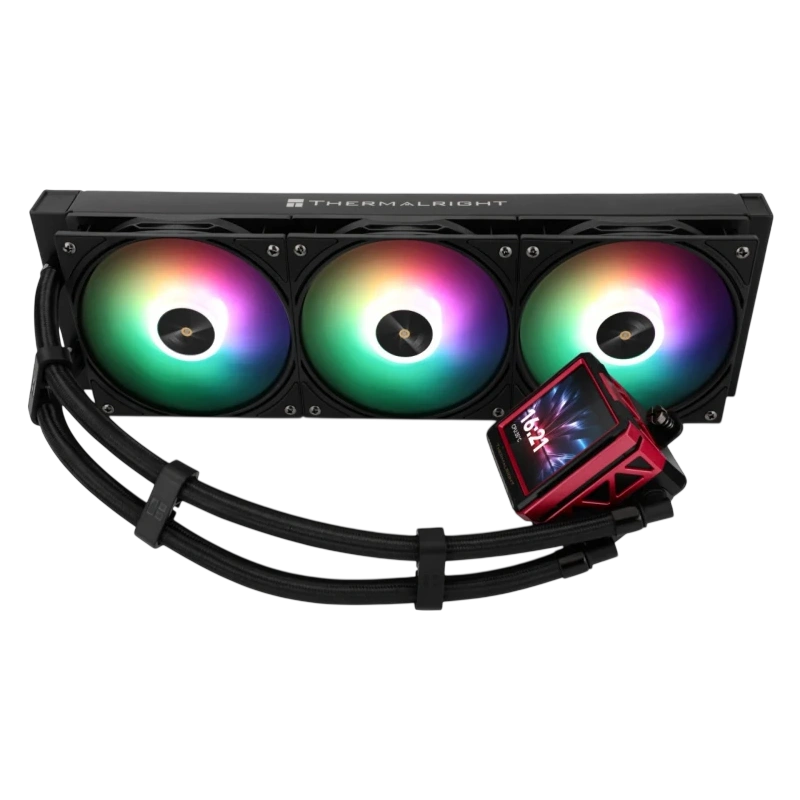 Система жидкостного охлаждения для процессора Thermalright Frozen Warframe 360 Ultra ARGB Black (TRFW360UAB)