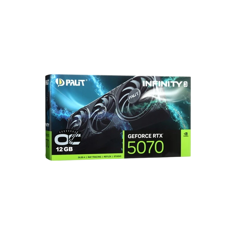 Видеокарта Palit (NE75070S19K9-GB2050S) GeForce RTX 5070 12GB INFINITY 3 OC