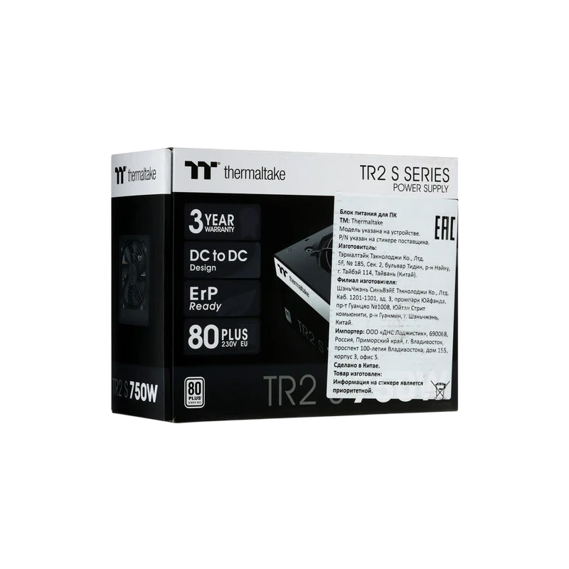 Блок питания Thermaltake 750W TR2 S 750 (PS-TRS-0750NNSAWE-2)