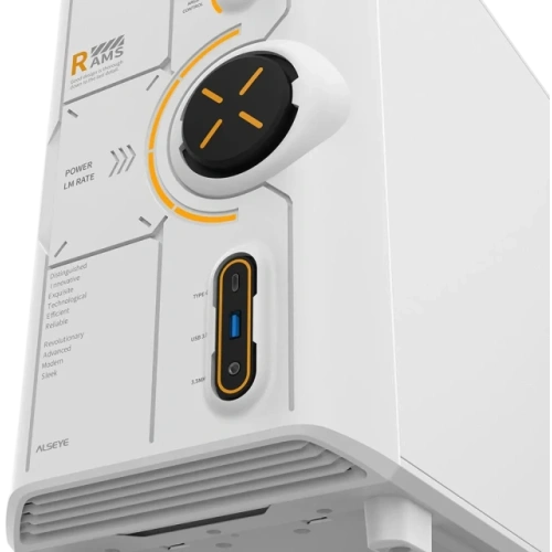 Компьютерный корпус ALSEYE RAMS 2.0 240-W White (AS.07.0214)