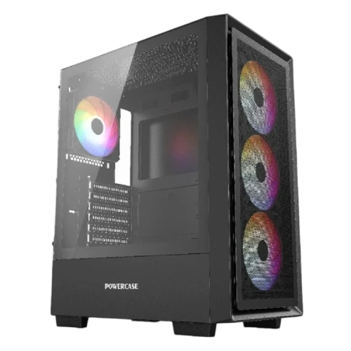 Компьютерный корпус Powercase Mistral AY4B ARGB TG Black (CMAYB-A4)