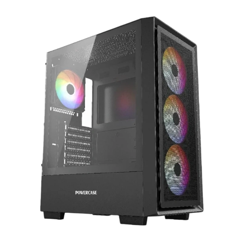 Компьютерный корпус Powercase Mistral AY4B ARGB TG Black (CMAYB-A4)