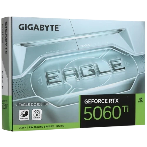 Видеокарта Gigabyte (GV-N506TEAGLEOC ICE-16GD) GeForce RTX 5060 Ti 16GB EAGLE OC ICE