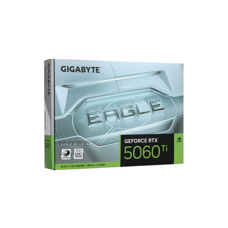 Видеокарта Gigabyte (GV-N506TEAGLEOC ICE-16GD) GeForce RTX 5060 Ti 16GB EAGLE OC ICE