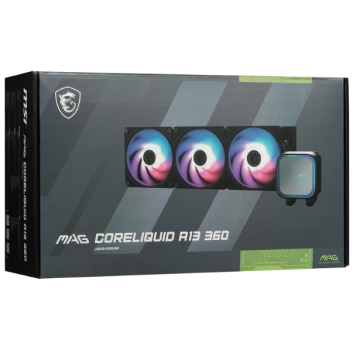 Система жидкостного охлаждения для процессора MSI MAG CORELIQUID A13 360 ARGB Black (306-7ZWDA11-L80)