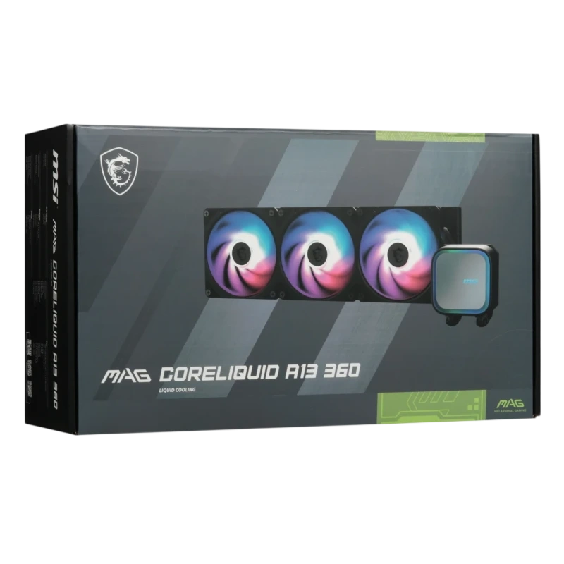 Система жидкостного охлаждения для процессора MSI MAG CORELIQUID A13 360 ARGB Black (306-7ZWDA11-L80)