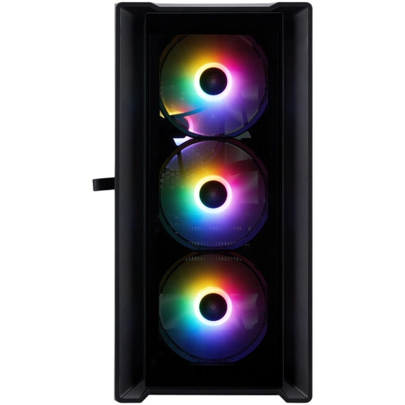 Компьютерный корпус 1STPLAYER TRILOBITE T4-G GLASS FRGB Black (T4-G-BK-4F1)