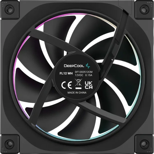 Вентилятор для корпуса Deepcool FL12 ARGB Black