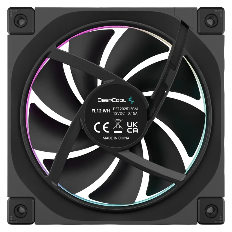 Вентилятор для корпуса Deepcool FL12 ARGB Black