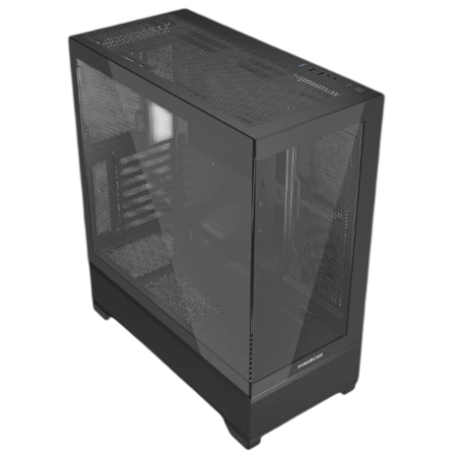 Компьютерный корпус Powercase LUMINOUS TG Black (CLB-L0)