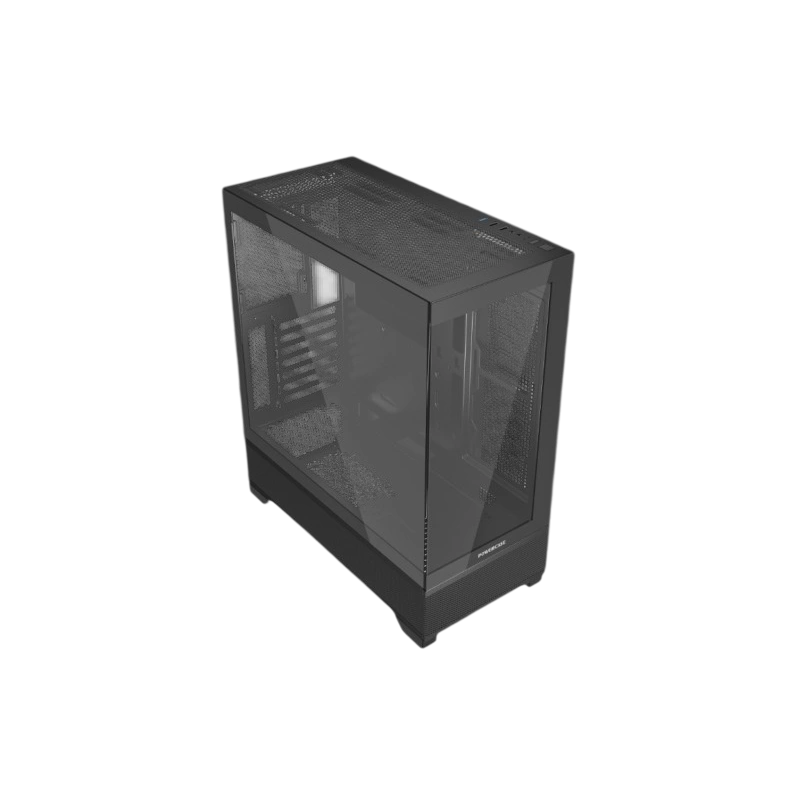 Компьютерный корпус Powercase LUMINOUS TG Black (CLB-L0)