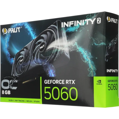Видеокарта Palit (NE75060V19P1-GB2063L) GeForce RTX 5060 8GB INFINITY 2 OC