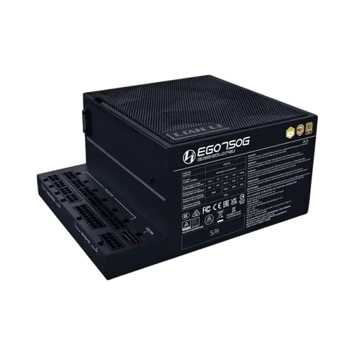 Блок питания Lian Li 750W EG0750G Black (G9P.EG0750G.B000.RU) 16 Pin (PCIe 5.1 Connector Cable Details) документация, комплект кабелей