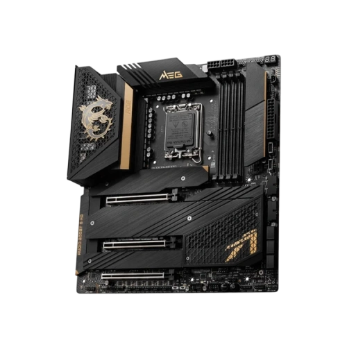 Материнская плата MSI MEG Z690 ACE 4 x кабель SATA, USB Flash с ПО, антенна Wi-Fi, документация, кабель mini DisplayPort - DisplayPort x2, кисточка, комплект наклеек, отвертка, удлинитель для ARGB, удлинитель для RGBещё