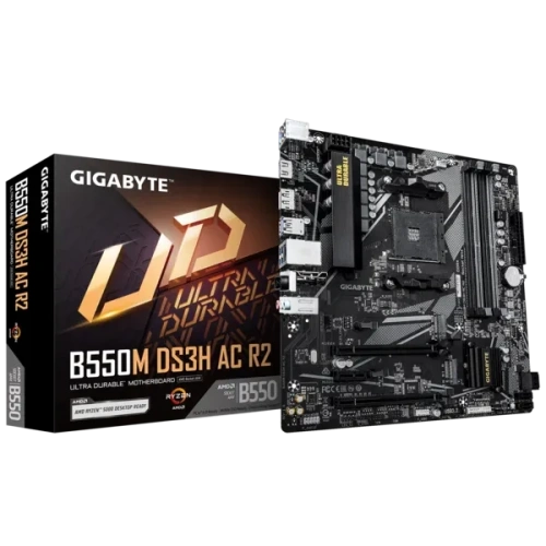 Материнская плата Gigabyte B550M DS3H AC R2