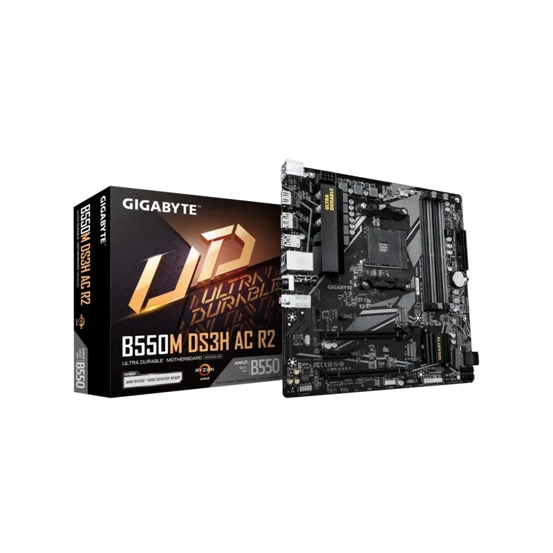 Материнская плата Gigabyte B550M DS3H AC R2