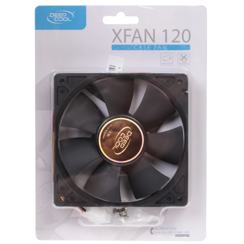 Вентилятор для корпуса Deepcool XFAN120 Black